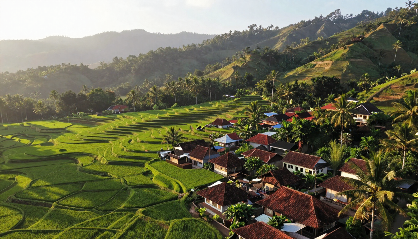 Panorama Desa Cibuluh